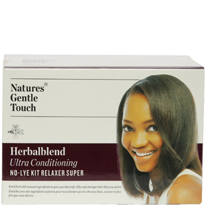 Natures Gentle Touch herbalblend Ultra Conditioning No-lye kit Relaxer Super